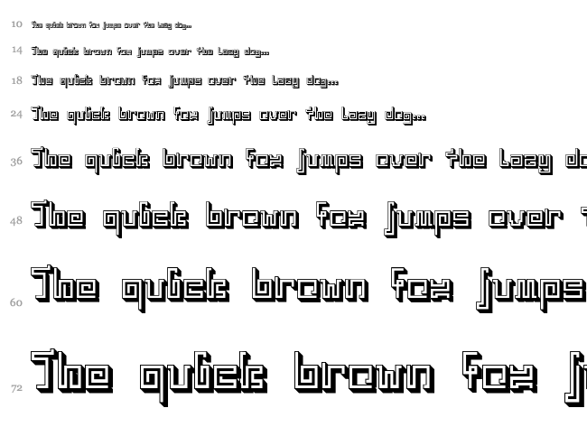 India Snake Pixel Labyrinth Game font waterfall